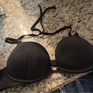 Victoria's Secret Black bombshell Push-Up Bikini Top 32a